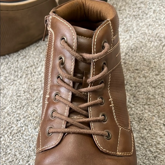 Brown Leather Men's Boots - Picture 4 of 8